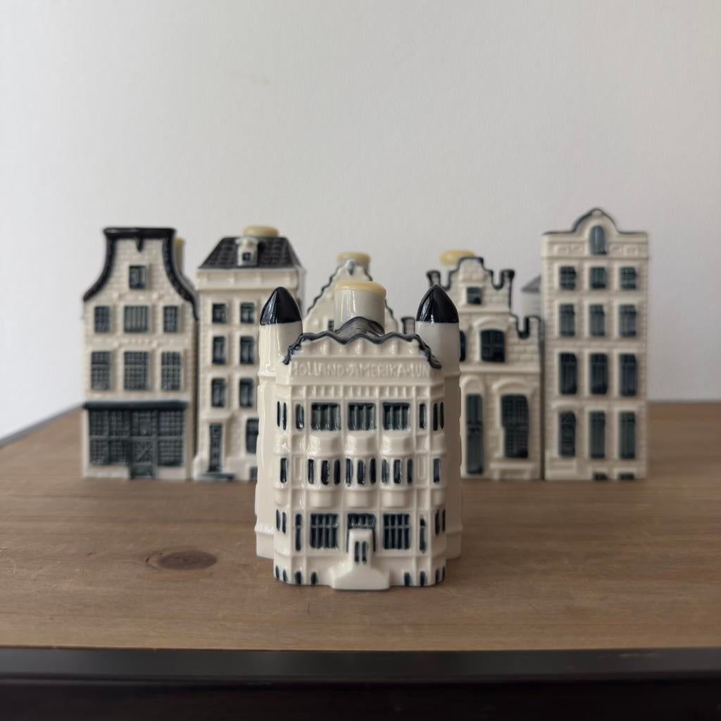 KLM huisjes set + nr. 97 (gevuld), Ophalen, Zo goed als nieuw, 81 t/m 91, Gevuld