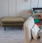 Adam Hocker van Nous Living - Velours groen, 50 tot 75 cm, Ophalen of Verzenden, Zo goed als nieuw, Rechthoekig