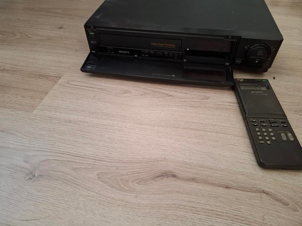 Sony SLV-238 VHS-speler/videorecorder met afstandsbediening, Audio, Tv en Foto, Videospelers, Ophalen of Verzenden, Gebruikt, VHS-speler of -recorder