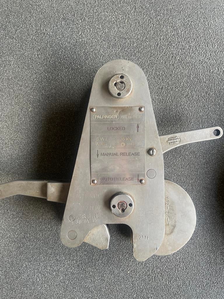 Palfinger NGD-DGCK Haak met 35 kN SWL, Ophalen of Verzenden, Gebruikt, Overige typen