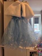 Elsa jurkje Frozen maat 98/104 met cape, Kinderen en Baby's, Carnavalskleding en Verkleedspullen, Ophalen of Verzenden, Gebruikt