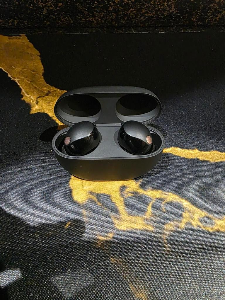 Sony WF-1000XM5 Draadloze Oordopjes met Noise Cancelling, Ophalen, Zo goed als nieuw, Over oor (circumaural), Draadloos