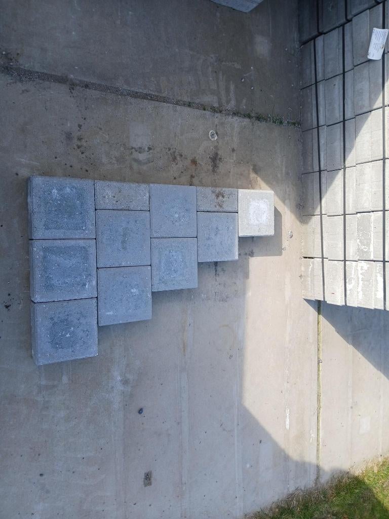 betonklinkers grijs 8 dik ca. 1000 m², Tuin en Terras, Tegels en Klinkers, Nieuw, Klinkers, Beton, 10 m² of meer, Ophalen of Verzenden