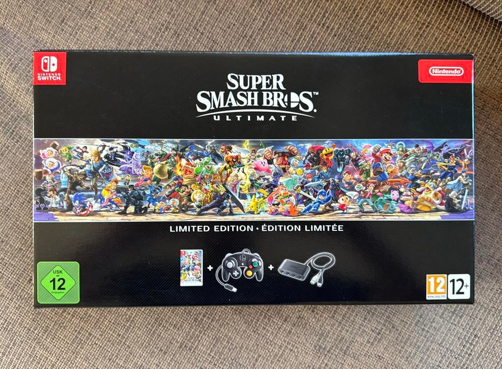 Super Smash Bros Ultimate Edition, Spelcomputers en Games, Games | Nintendo Switch, Ophalen, Vechten, Zo goed als nieuw, 3 spelers of meer