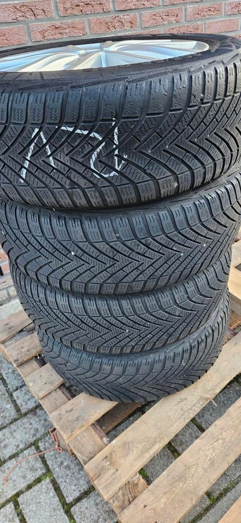 Lichtmetalen velgen met banden Golf 7, Auto-onderdelen, Banden en Velgen, Banden en Velgen, Winterbanden, 16 inch, 205 mm, Personenwagen