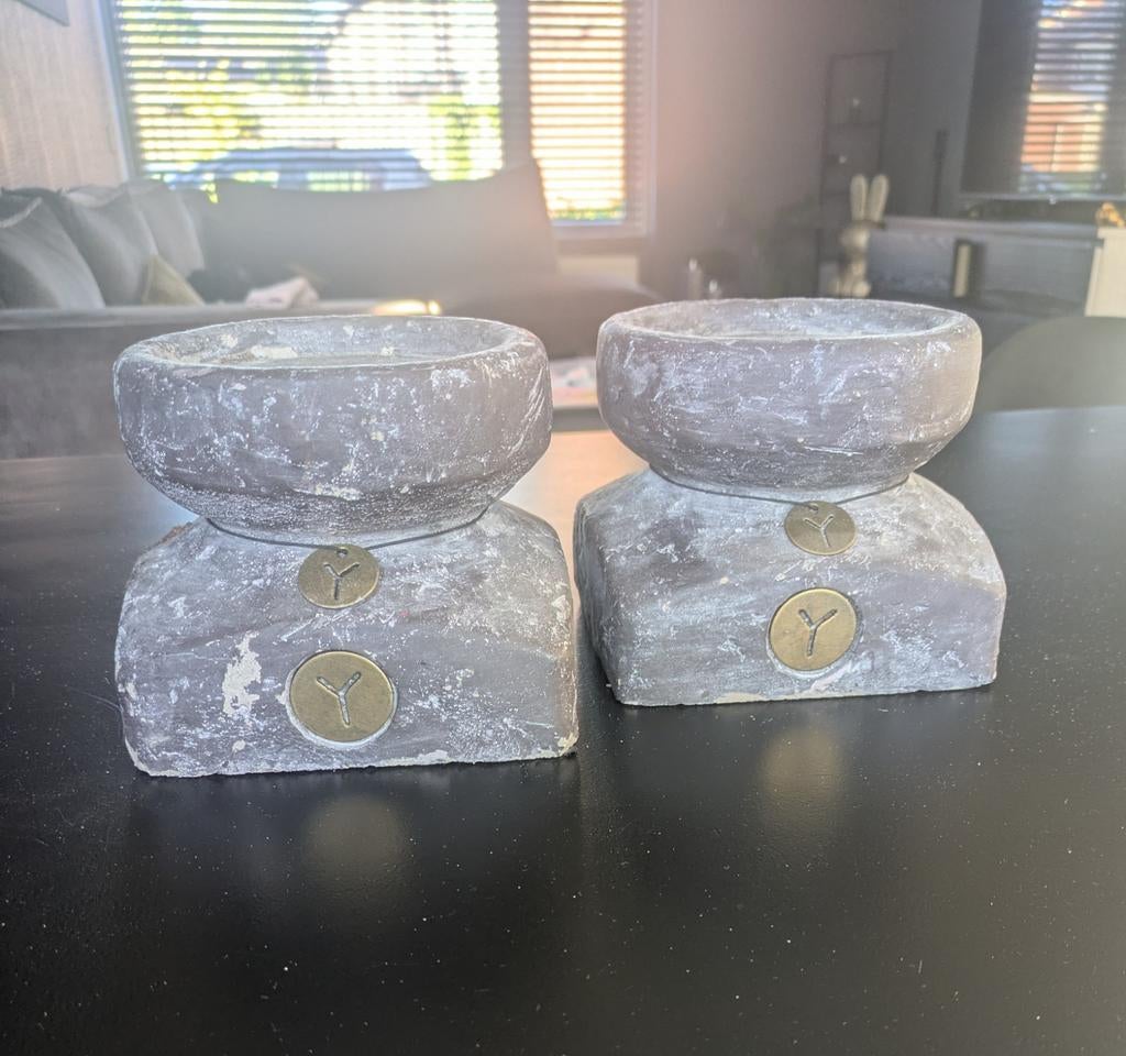 Brynxz kandelaren Majestic Vintage, Huis en Inrichting, Woonaccessoires | Kandelaars en Kaarsen, Ophalen of Verzenden, Overige materialen