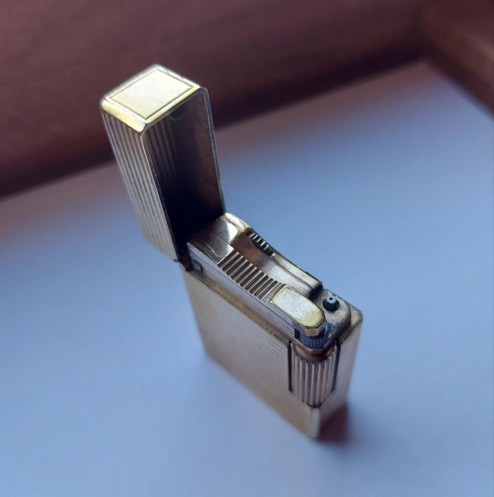 Vintage Dupont Aansteker - Goede Staat, Verzamelen, Rookartikelen, Aanstekers en Luciferdoosjes, Ophalen of Verzenden