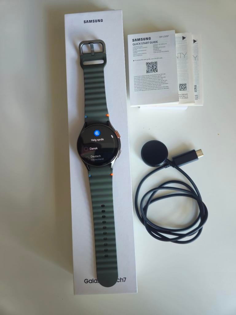 Samsung Galaxy Watch 7 LTE, Zwart, Ophalen of Verzenden, Zo goed als nieuw, Hoogte