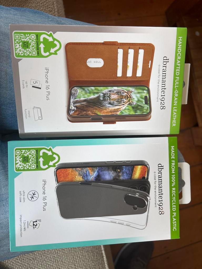 Dbramante1928 iPhone 16 Plus hoesje, Pasjeshouder, Overige merken, Hoesje of Tasje, Ophalen of Verzenden