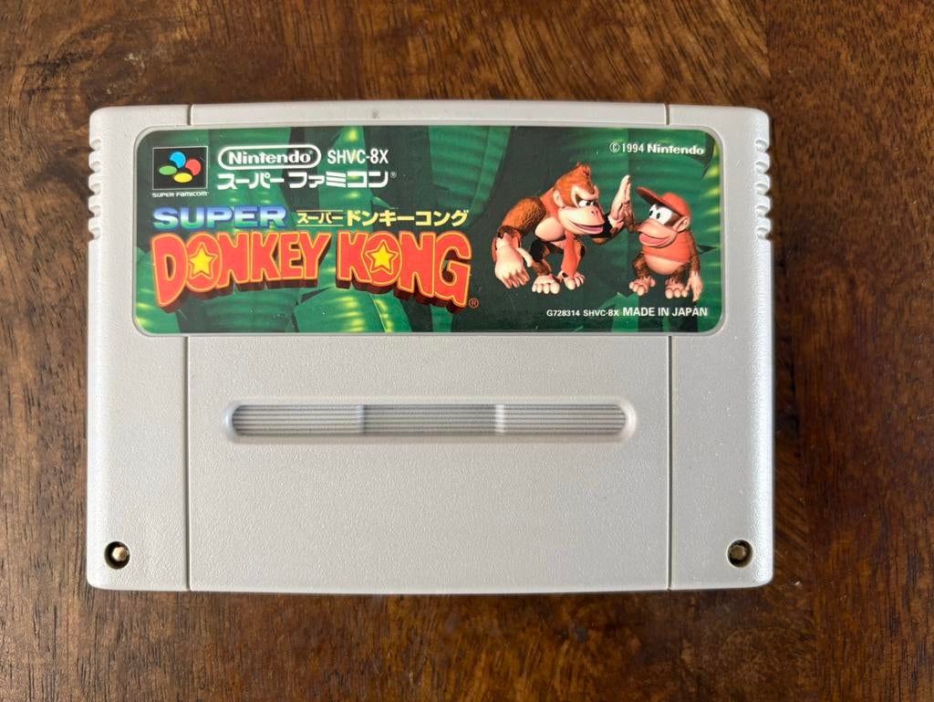 Super Donkey Kong Country SNES Super Nintendo SFC NTSC, 1 speler, Ophalen of Verzenden, Zo goed als nieuw, Vanaf 3 jaar