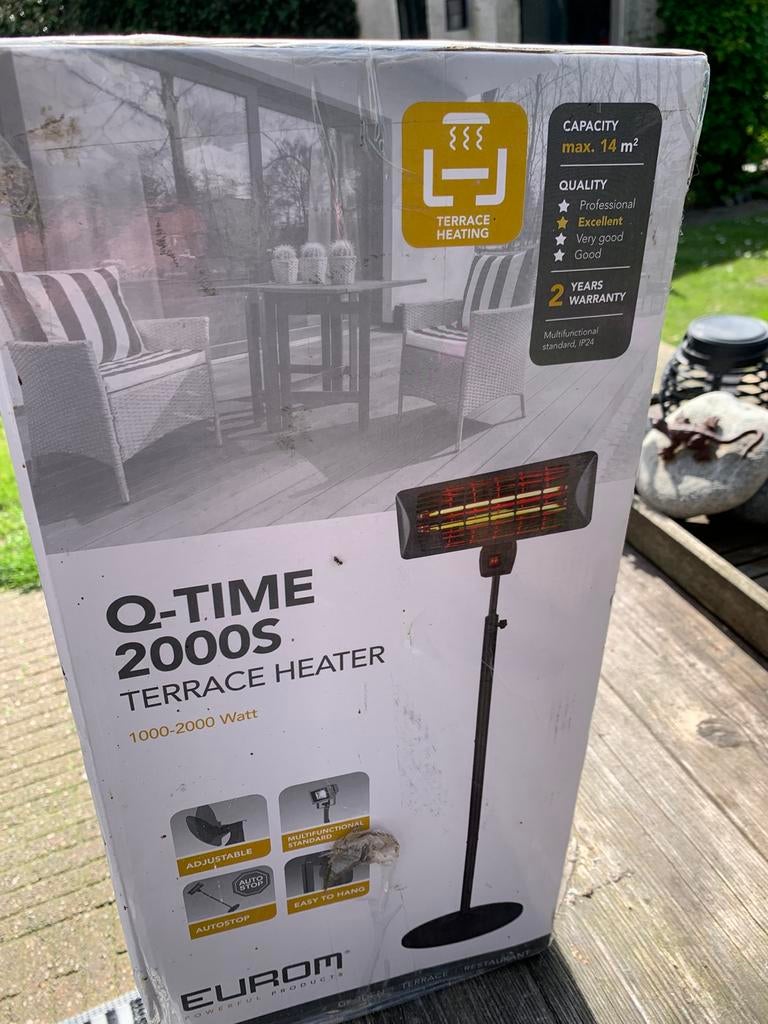Terrasverwarming, Tuin en Terras, Terrasverwarmers, Ophalen, Nieuw