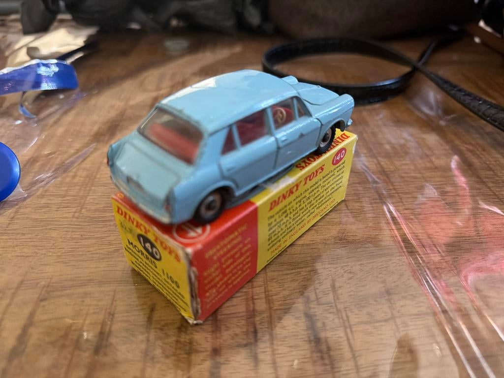 Dinky Toys Morris 1100 - Vintage Modelauto met Doos, D, Gebruikt, Dinky Toys, Ophalen of Verzenden
