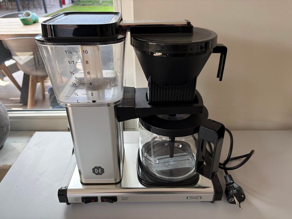 Moccamaster koffiezetapparaat, Witgoed en Apparatuur, Koffiezetapparaten, Gebruikt, Gemalen koffie, Koffiemachine, 10 kopjes of meer