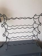 Metalen wijnrek in vier delen, Huis en Inrichting, Woonaccessoires | Wijnrekken, Ophalen, Metaal, Minder dan 50 cm