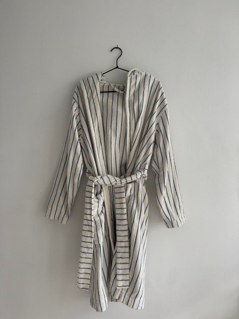 Nieuwe TEKLA blauw gestreepte badjas, Ophalen of Verzenden, Nieuw