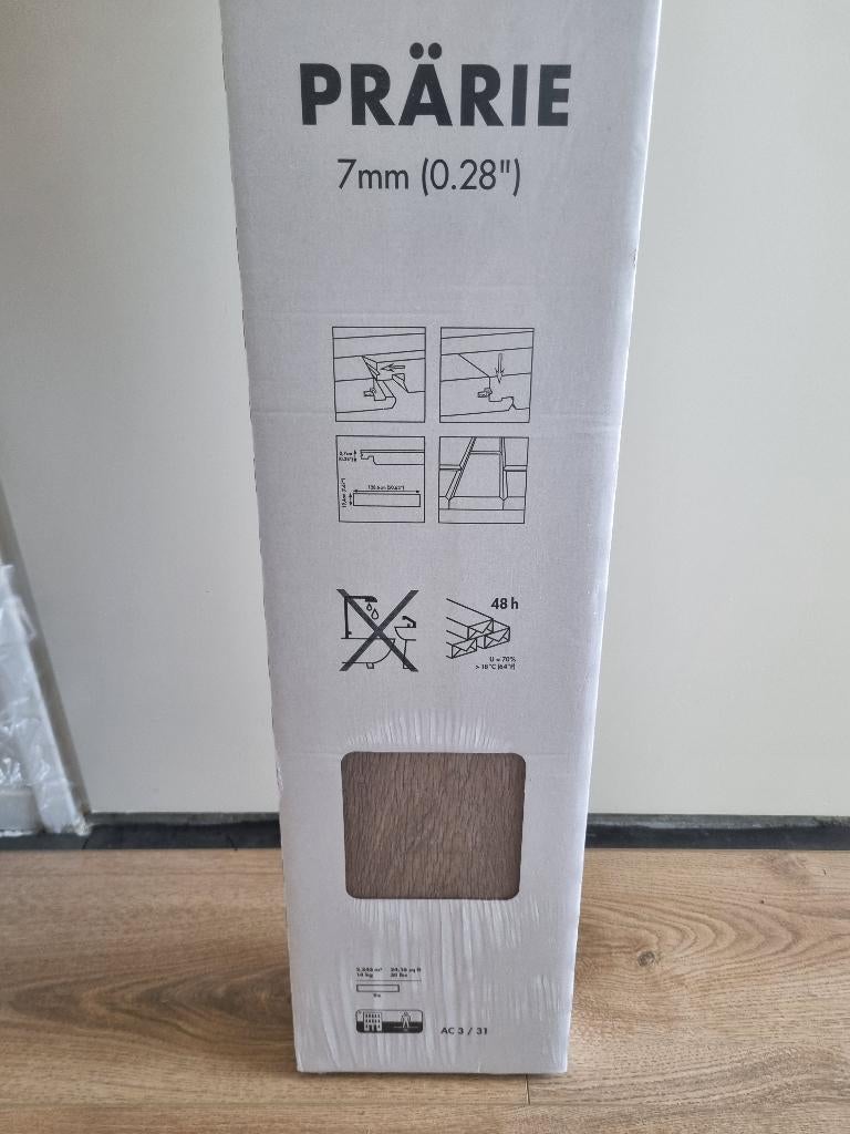 Prärie laminaat, Doe-het-zelf en Verbouw, Vloerdelen en Plavuizen, Ophalen, 50 tot 150 cm, 10 m² of meer, 10 tot 30 cm