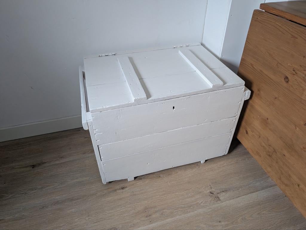 Kattenbak ombouw - dekenkist, Ophalen, Gebruikt