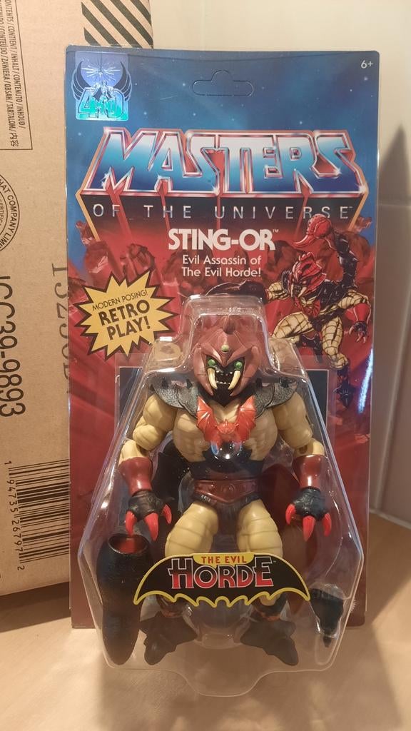 MOTU STING-OR Origins Masters of the Universe He-Man, Verzamelen, Ophalen of Verzenden, Nieuw