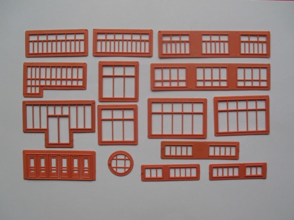 Faller Einzelteilsortiment originele bouwdelen Nr. 3406, Overige merken, Gelijkstroom of Wisselstroom, Brug, Tunnel of Gebouw