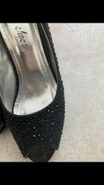 Zwarte hakken, Ophalen of Verzenden, Zo goed als nieuw, Zwart