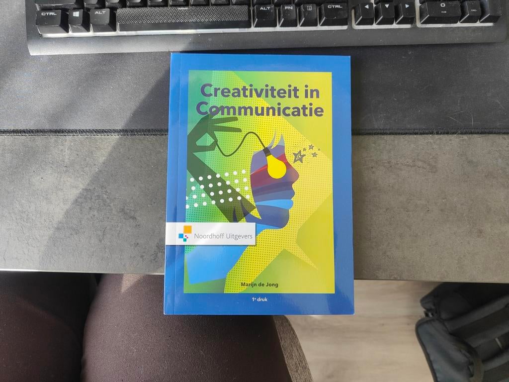 Creativiteit in Communicatie 1e druk - Studieboek, Gelezen, Marije de Jong, Gamma, HBO