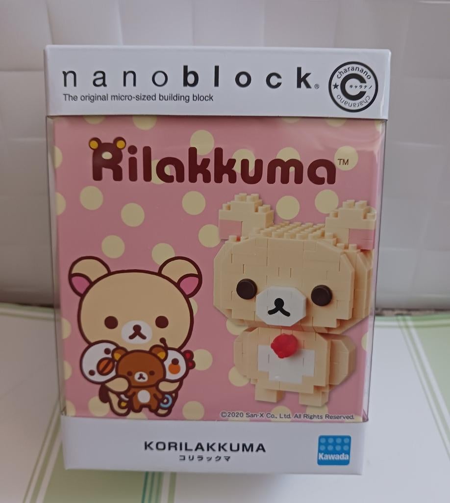 Nanoblock Rilakkuma Korilakkuma Kawada Japan Lego NIEUW, Ophalen of Verzenden, Nieuw