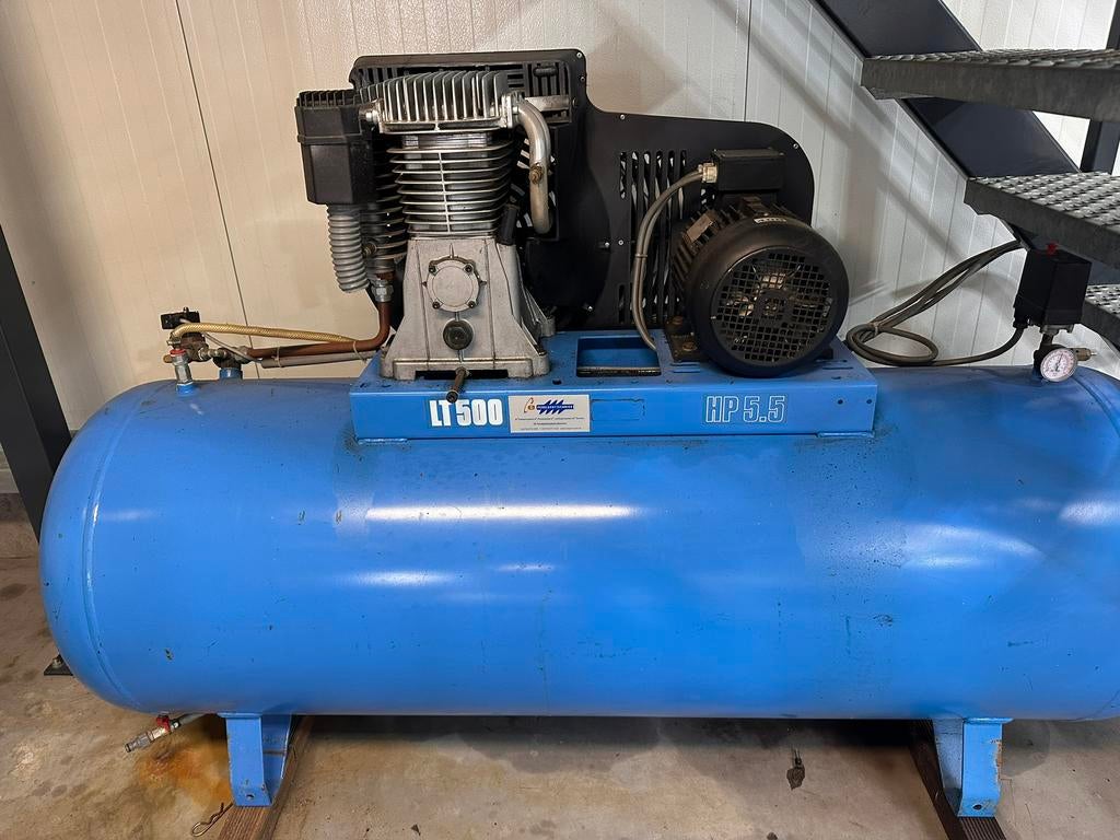 Compressor Lt 500 Hp5.5, 100 liter of meer, Ophalen of Verzenden, Zo goed als nieuw