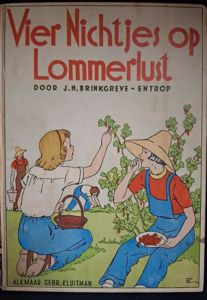 Vier Nichtjes op Lommerlust - J.H. Brinkgreve-Entrop, Ophalen of Verzenden