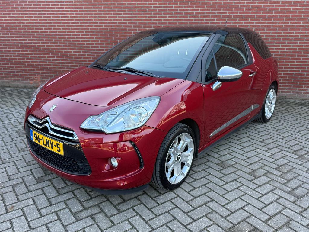 Citroen DS3 1.6 So Chic / Nap / Airco / Cruise / Trekhaak /, Auto's, Citroën, Voorwielaandrijving, Euro 5, 4 cilinders, Origineel Nederlands