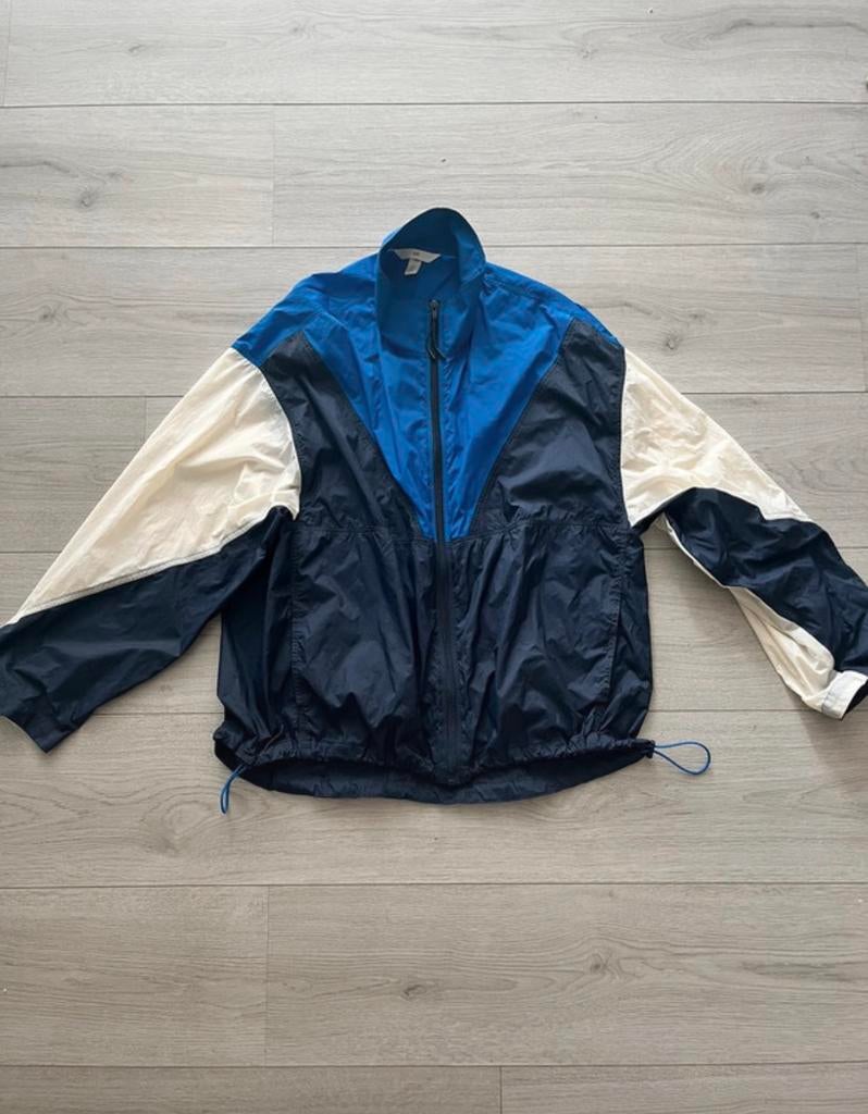 H&M jasje maat S, Kleding | Dames, Verzenden, Zo goed als nieuw, Maat 36 (S), Blauw
