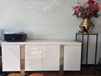 Wit hoogglans dressoir - 190cm, Huis en Inrichting, Kasten | Dressoirs, Ophalen of Verzenden