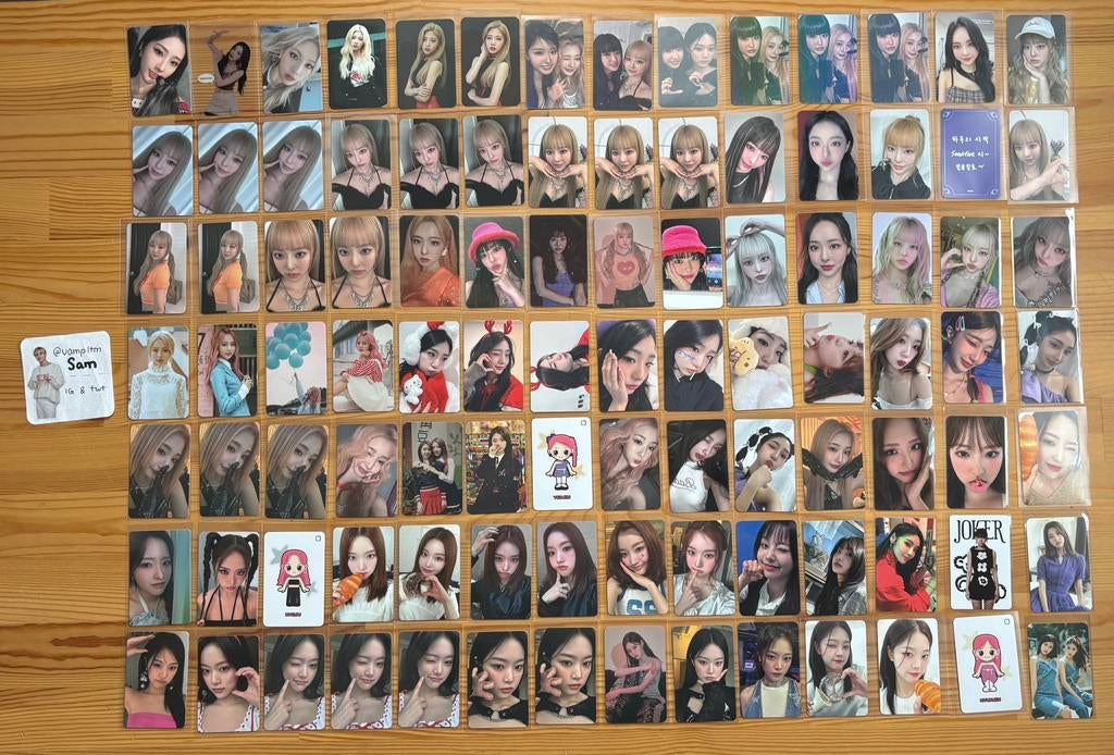 LOOSSEMBLE LOONA ARTMS CHUU YVES PCS PHOTOCARDS, Verzenden, Zo goed als nieuw, Foto of Kaart