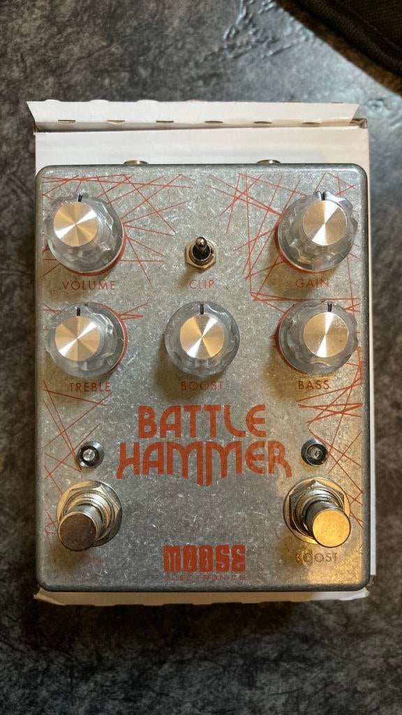 Moose Electronics Battlehammer (RAT distortion), Muziek en Instrumenten, Ophalen of Verzenden, Zo goed als nieuw