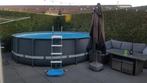 Intex Ultra XTR Frame Zwembad 488x122 met accessoires, Ophalen, Zo goed als nieuw