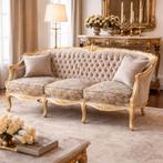 Hal of slaapkamer bank  barok., Ophalen of Verzenden, Zo goed als nieuw, 75 tot 100 cm, Tweepersoons