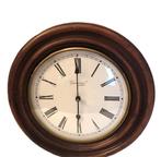 Vintage klok / wandklok hout - Greenwood Colchester, Ophalen of Verzenden, Gebruikt, Wandklok