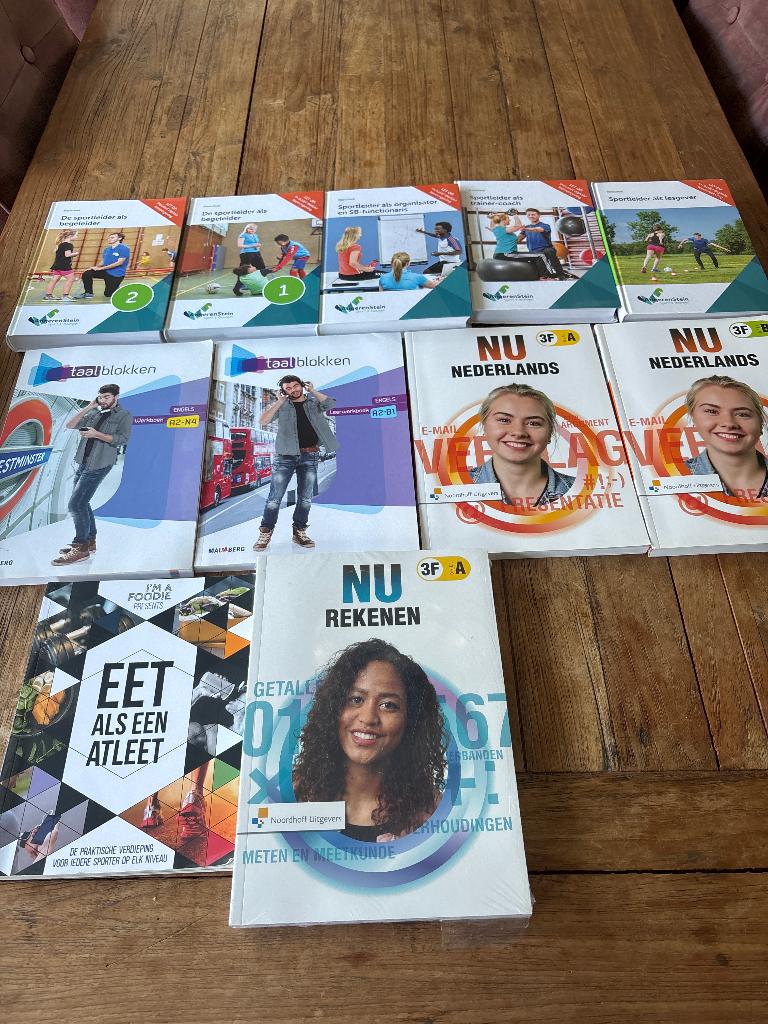 Sport en bewegen boeken, Boeken, Ophalen, Nieuw, Overige niveaus