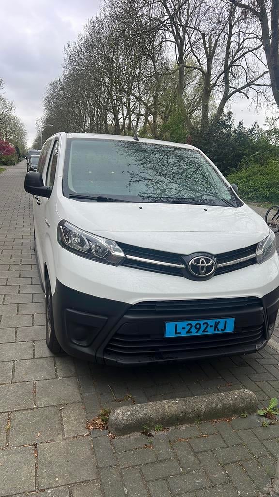 Toyota ProAce L3Extra Range 75kWh Aut 2021 Wit, Stof, Zwart, Overige carrosserieën, ProAce