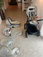 Nuna Demi Grow duo 2 bakken, regenhoezen, trappelzak, Kinderen en Baby's, Kinderwagens en Combinaties, Gebruikt, Verstelbare duwstang