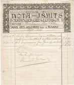 briefpapier door K. P. C. de Bazel voor J. Smits Engineering, Ophalen