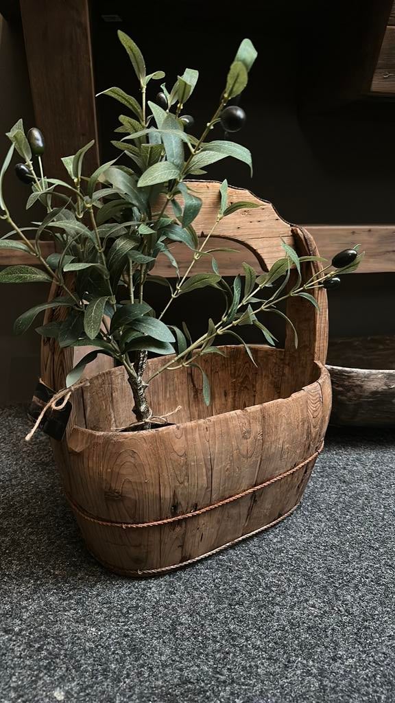 Oude pluk emmer uit china, Ophalen of Verzenden