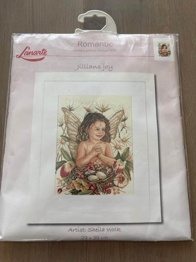 Lanarte Borduurpakket 'Jillian's Joy' - Sheila Wolk, Ophalen of Verzenden, Nieuw, Handborduren, Borduurpakket