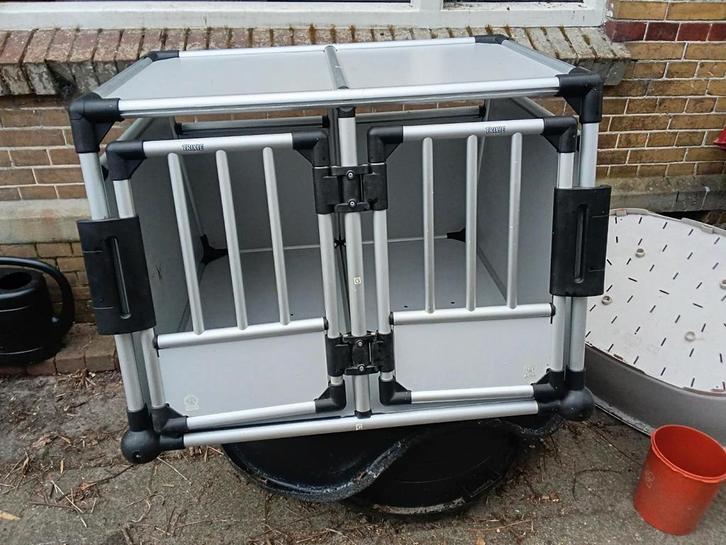 Trixie transportbox hond., Dieren en Toebehoren, Transportboxen, Nieuw, Ophalen