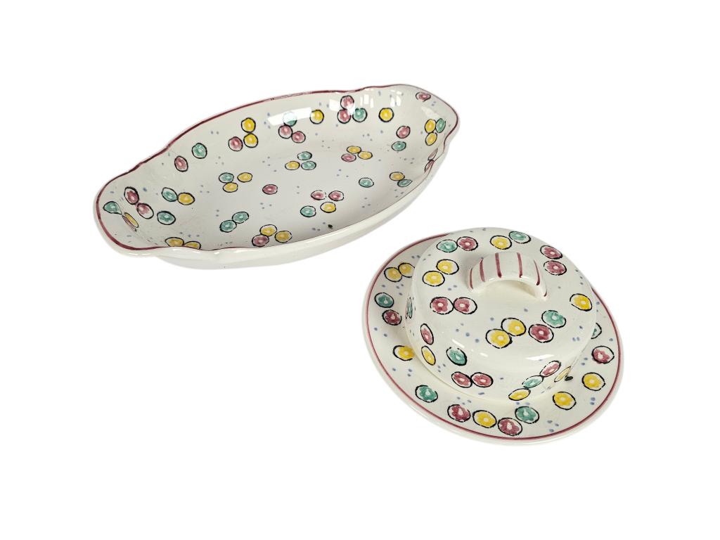 SMF Schramberg - Eva Zeisel - majolica - 2e helft 20e eeuw, Ophalen of Verzenden