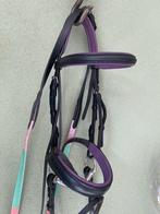Pony hoofdstel paars inclusief bit, Dieren en Toebehoren, Paarden en Pony's | Hoofdstellen en Tuigage, Ophalen of Verzenden, Zo goed als nieuw