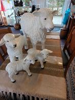 4 X NIEUWE BEELDEN VAN SCHAPEN, Tuin en Terras, Tuinbeelden, Ophalen, Nieuw, Kunststof, Dierenbeeld