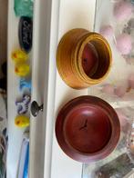 oud houten sieraden potje, Ophalen of Verzenden