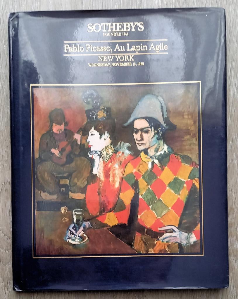 Pablo Picasso, Au Lapin Agile. Sotheby’s New York 1989, Boeken, Ophalen of Verzenden, Gelezen, Schilder- en Tekenkunst