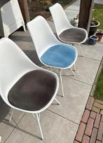 3 nette eetkamer stoelen, Ophalen, Zo goed als nieuw, Wit, Drie