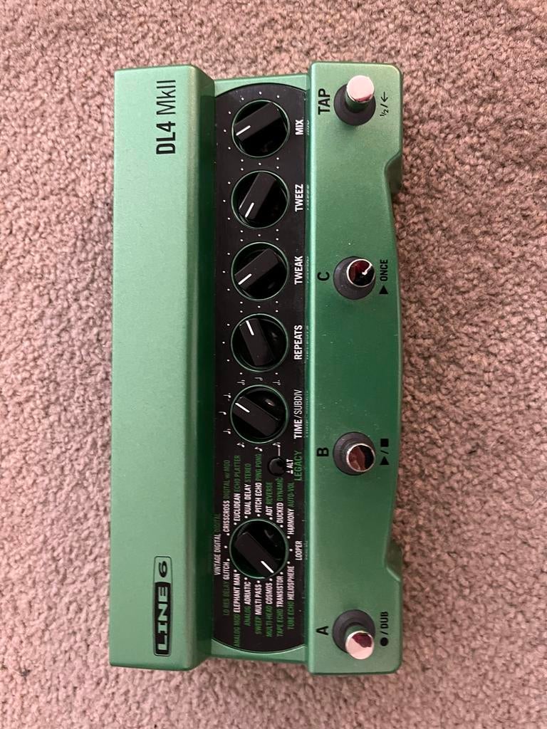 Line 6 DL4 MkII Delay & Looper – Zo goed als nieuw!, Muziek en Instrumenten, Effecten, Ophalen of Verzenden, Zo goed als nieuw